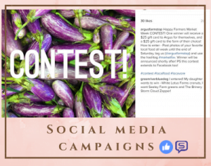 idées interactives pour les médias sociaux