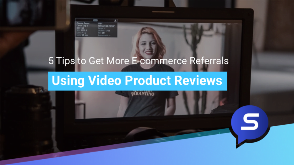 reseñas de productos en vídeo