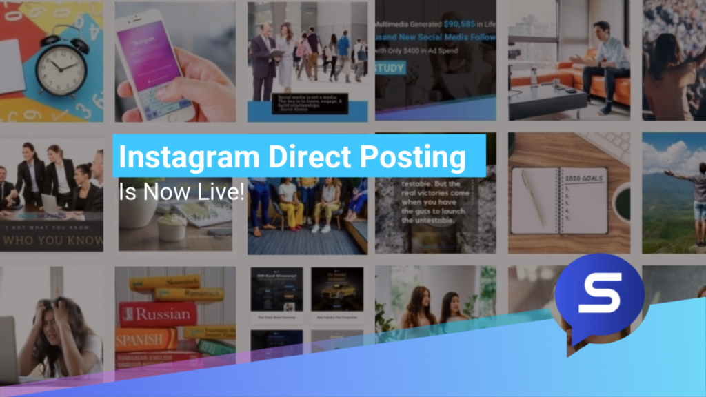 La publicación directa en Instagram es ahora más fácil con la nueva herramienta de gestión de redes sociales.