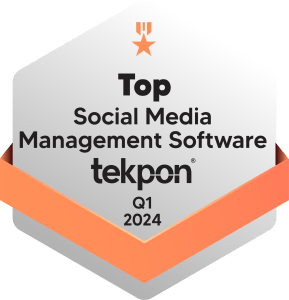 Top Social Media Management software Sociamonials q2021.