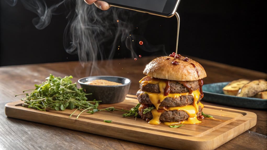 mouth watering social media viral food content